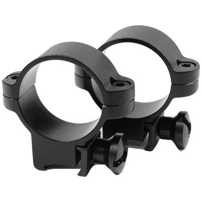 Burris Rimfire-Airgun Aluminum 22 Rings - Medium Gloss Black 420071