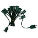 Vickerman 141397 - 2000 Light 1000' Green Wire Empty C7 Christmas Light String Set with 6" Spacing (V471840)