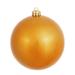 Vickerman 394120 - 6" Antique Gold Candy Ball Christmas Tree Ornament (4 pack) (N591530DCV)