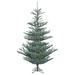 Vickerman 410196 - 7.5' x 56" Artificial Alberta Blue Spruce Tree with 400 Multi Color LED Lights Christmas Tree (G160477LED)