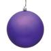 Vickerman 484180 - 4.75" Purple Matte Ball Christmas Christmas Tree Ornament (4 pack) (N591266DMV)