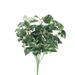 Vickerman 460191 - 17" Pothos Leaf Bush X 9-Green/Cream (FQ170501) Home Office Picks and Sprays