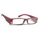 PS Designs 02131 - Cranberry - 2.25, Bright Eye Readers (PRG6-2.25) 2.25 Magnification LED Reading Glasses