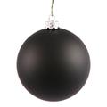 Vickerman 256909 - 3" Jet Black Matte Finish Ball Christmas Tree Ornament (32 pack) (N596817M)