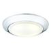 Westinghouse 63226 - 15W 7.4" LED Flush CHR Wet Loc 30K Indoor Surface Flush Mount Downlight LED Fixture