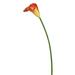 Vickerman 460979 - 28" Orange/Yellow Calla Lily Large Stem (FK171403) Home Office Flowers with Stems