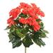 Vickerman 461532 - 15.25" Orange Begonia Bush (FL170901) Home Office Flower Bushes