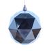 Vickerman 467190 - 4.75" Baby Blue Shiny Geometric Ball Christmas Tree Ornament (4 pack) (M177332DS)