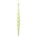 Vickerman 477458 - 14.6" Celadon Shiny Spiral Icicle Christmas Tree Ornament (2 pack) (N175154D)