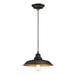 Westinghouse 63447 - 1 Light Oil Rubbed Bronze Finish with Metallic Bronze Interior (1Lt Pend ORB w/Highlights)