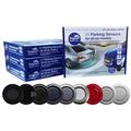 Dolphin Automotive DMS400 Micro Size Reverse Parking Sensors - 4 Rear Sensors With Audio Alerts - Auto Express Award Winning Brand In 9 Colours (White)