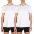 Emporio Armani Men's 111647CC722 Pyjama Top, 2 White, L (Pack of 2)