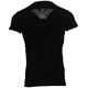 Emporio Armani Men's Eagle V-Neck Tee T-Shirt, Black, S