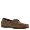 Life Outdoors Men's Two-Eyelet Boat Shoe - 12 Tan Slip On B