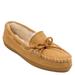 Minnetonka Women's Moccasin - 7 Tan Slipper B