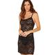 Cosabella Women's Nightgown Never Say Never Foxie Chemise Lace, Black (Black), X-Large