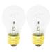 2-Pack Replacement Light Bulb for White Westinghouse WWGF3004KWA Range / Oven - Compatible White Westinghouse 316538901 Light Bulb