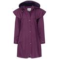 LightHouse Outrider Womens 3/4 Length Waterproof Raincoat (Plum, 12)