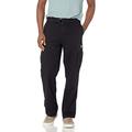 UNIONBAY Men's Survivor Iv Relaxed Fit Cargo Pant - Reg and Big and Tall Sizes, Black, 32x30