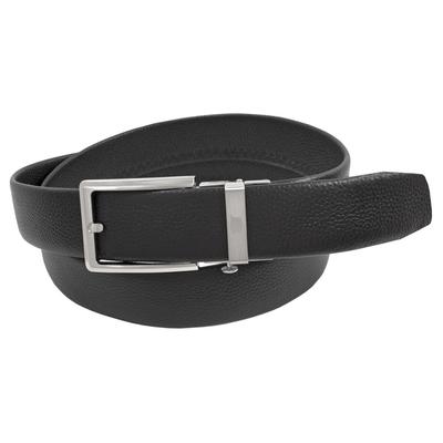 Florsheim 34mm Leather Track Belt Black 34 Leather