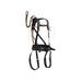 Muddy Safeguard Harness includes Lineman's Belt Tree Strap Suspension Releif Strap Caribiner Black/Orange Youth MSH400-Y