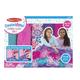 Melissa & Doug Created by Me! Flower Fleece Quilt No-Sew Craft Kit (48 squares, 4 x 5 feet)