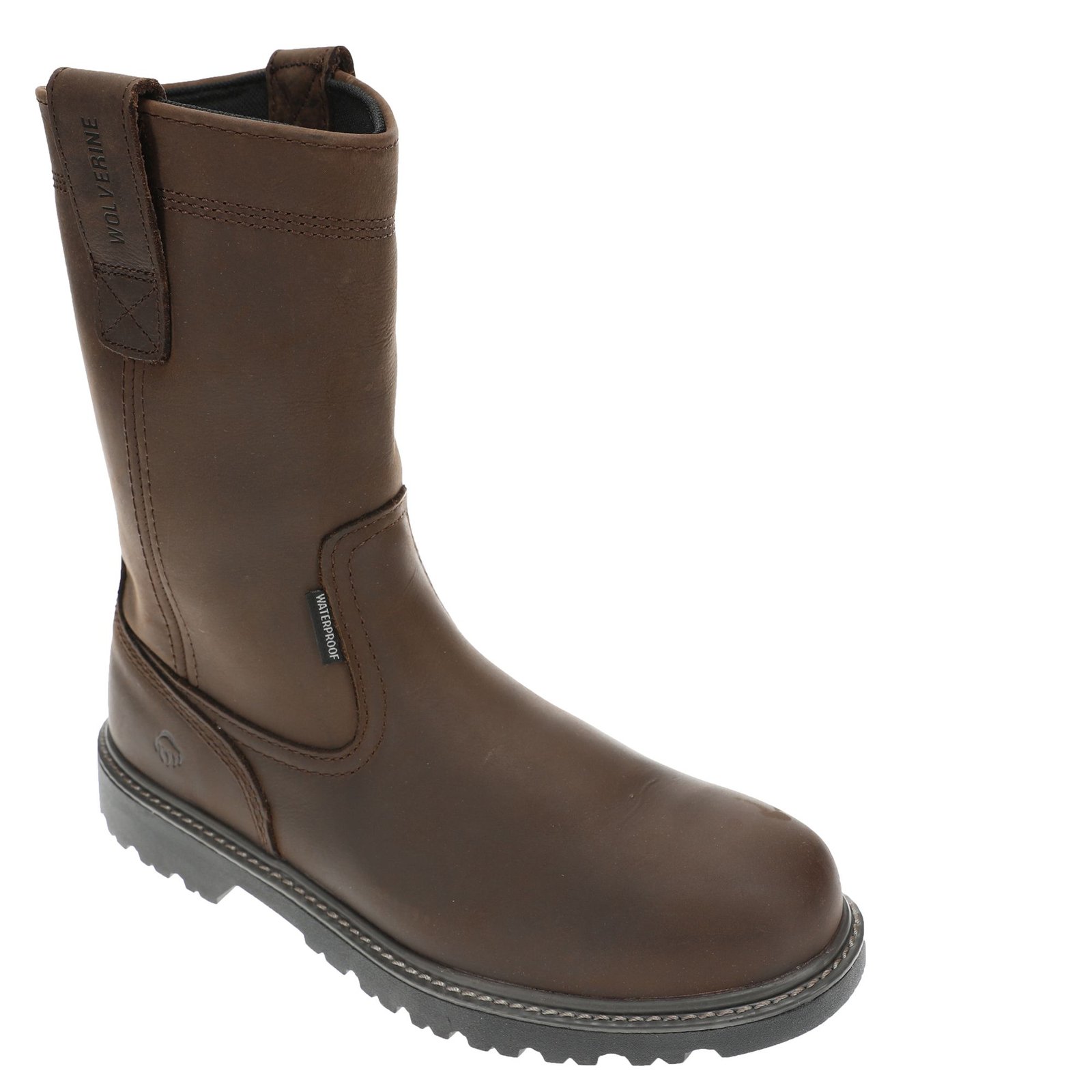 Wolverine Floorhand WP Wellington Boot - Mens 10 Brown Boot EW