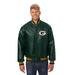 Men's JH Design Green Bay Packers Leather Jacket