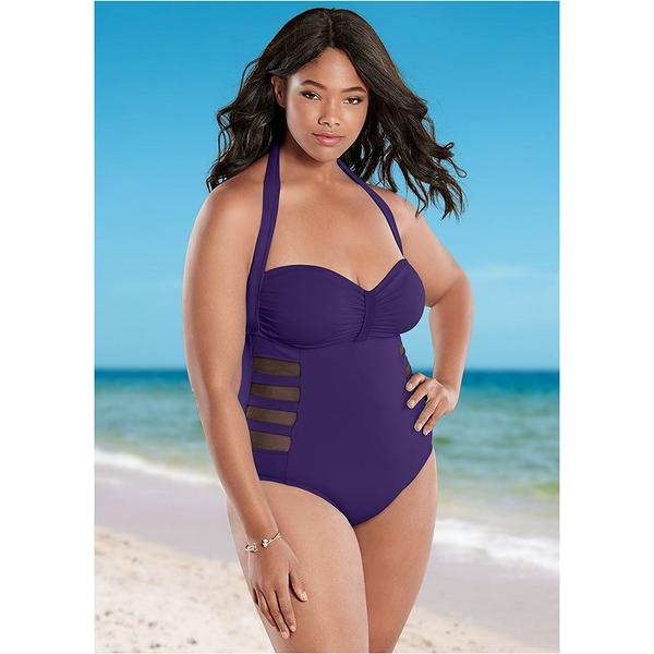 mesh-side-one-piece-one-piece-swimsuits---monokinis---purple/