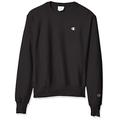 Champion Men's Reverse Weave Sweatshirt, Black, S