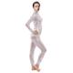 Sheface Metallic Wet Look Tight Hollow Catsuit Fun Costume (Small, Silver)
