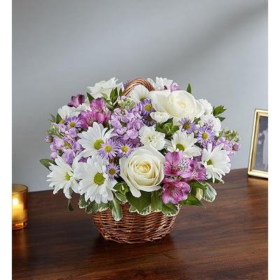 1-800-Flowers Flower Delivery Peace Prayers & Blessings Lavender & White Medium | Happiness Delivered To Their Door