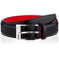 Hugo Men's Barney 10111884 01 Belt, Black, 110 cm (Manufacturer size: 110)