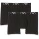 Emporio Armani Men's 111284CC715 Boxer Shorts, Black (Nero/Nero 07320), L (Pack of 2)