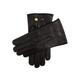 Dents Mendip Men's Wool Lined Leather Officer's Gloves Black 8.5 BLACK 8.5