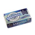 Rumplers Skinless & Boneless Sardines in Water - Tinned Fish - Great Source of Protein - Great in Salads, Breakfast Plates, Healthy Super Food - Family Size Pack of 50 Tins x125g