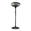STATUS Outdoor Electric Heater | 2000W Electric Patio Heater | Black Stainless Steel | HOPH-2000W1PKB