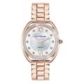 Saint-Honoré Schweizer Quarzuhr für Damen Saphirglas Edelstahlarmband rosegold Armbanduhr Made in Switzerland 7211238YADR