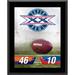 Chicago Bears vs. New England Patriots Super Bowl XX 10.5" x 13" Sublimated Plaque