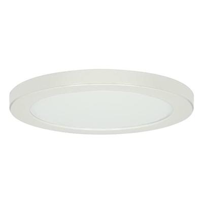 Satco 09691 - 25W/LED/13''FLUSH/40K/RD/WH S9691 Indoor Surface Flush Mount Downlight LED Fixture