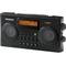 Sangean AM/FM HD Portable Radio Black Med HDR-16