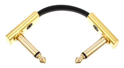 Rockboard Flat Patch Cable Gold 5 cm