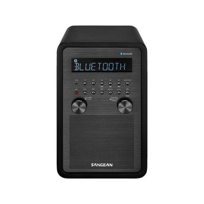 Sangean FM-RBDS/AM/Bluetooth Table Top Radio Black...