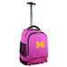 MOJO Pink Michigan Wolverines 19'' Premium Wheeled Backpack