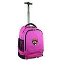 MOJO Pink Florida Panthers 19'' Premium Wheeled Backpack