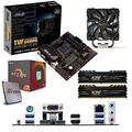 Components4All AMD Ryzen 7 5800X 3.8Ghz (Turbo 4.7Ghz) 8 Core 16 Thread CPU, ASUS TUF GAMING A520M-PLUS Motherboard, BeQuiet Cooler & 32GB 3200Mhz ADATA D10 DDR4 RAM Pre-Built Bundle