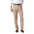 dockers mensClassic Fit Easy Khaki Pleated Pants Pants - Beige - 40W x 30L