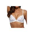 Gossard Women's Superboost Lace Non-Padded Plunge Bra, White (White), 38B