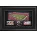 Tampa Bay Buccaneers Framed 10" x 18" Stadium Panoramic Collage with Game-Used Football - Limited Edition of 500