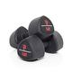 BODYPOWER 12Kg Studio Rubber Dumbbells (x2)